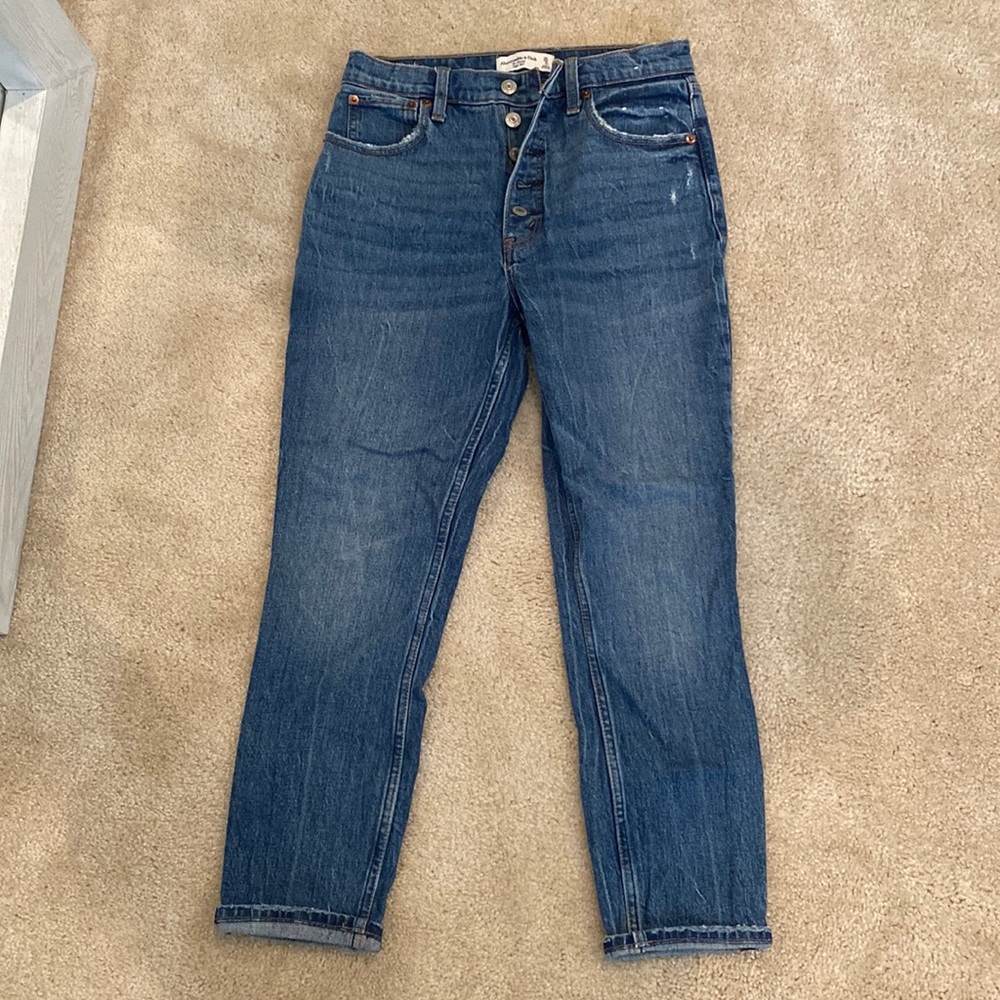 Abercrombie high rise jeans
